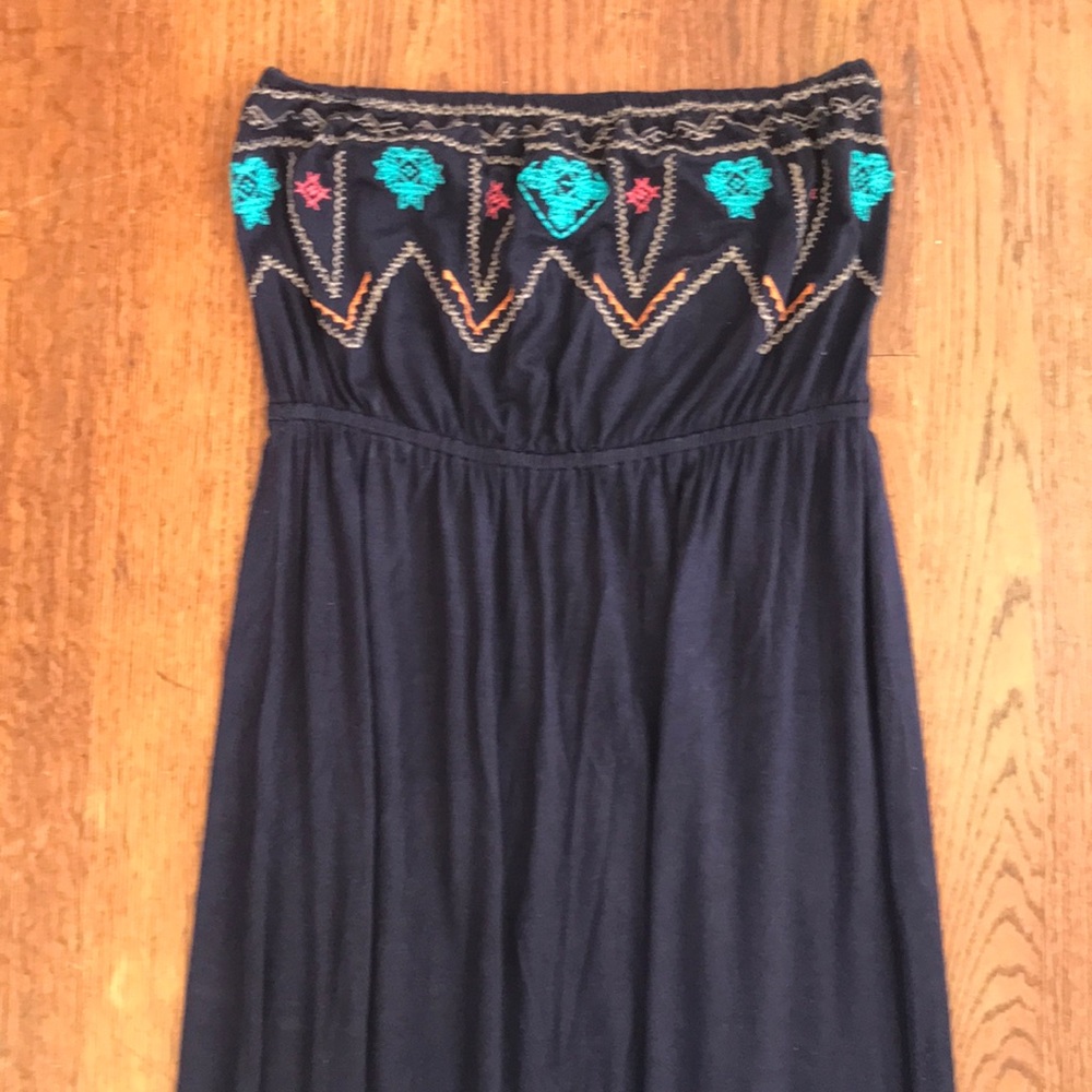 3 for $15 - Embroidered maxi dress